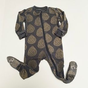 Kickee Pants Pinecone Bamboo Footed Pajamas